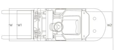 Internal Combustion Forklift, FK11-2T
