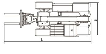 Telehandler / Telescopic Forklift, FK-F1740T