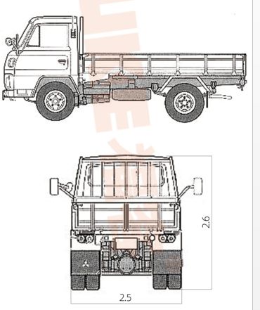 Dropside Truck, FK6-100T
