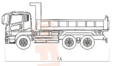 Tipper Truck, FK6-160T 