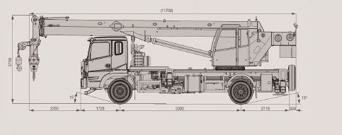Truck Crane, FK-16T